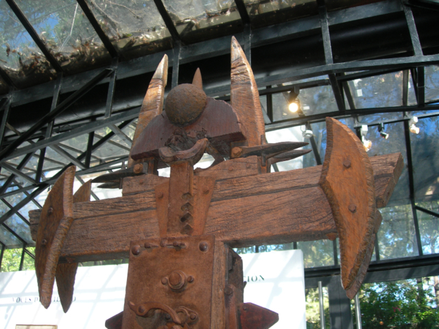 CRUZ DE LA CRUZ, expuesta en el Museo Sívori.